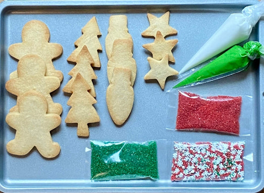 CHRISTMAS COOKIE DECORATING KIT
